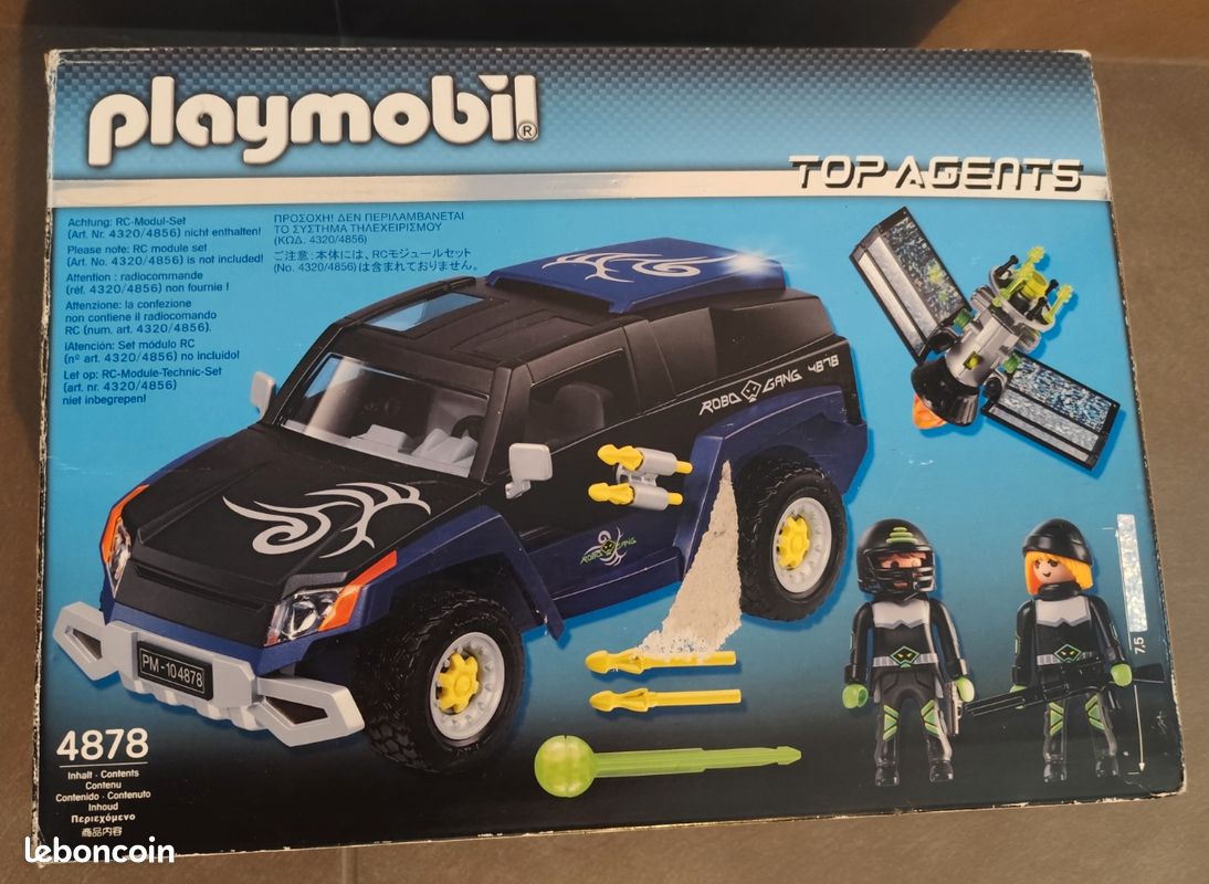 Playmobil 4878 Top agent 4X4 Robo gang (image 2)