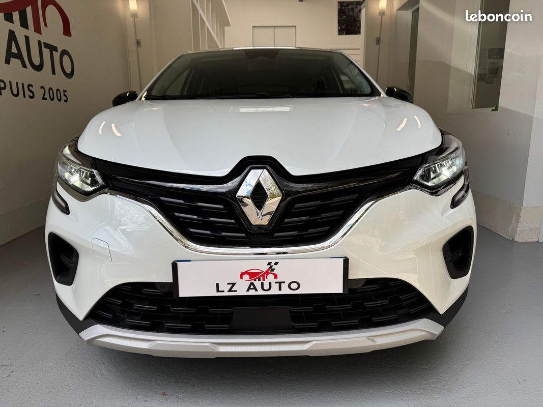RENAULT Captur TCE 90ch BVM6 Evolution Blanc Nacré *Prix HORS TAXE Affiché* Export 2024 (image 2)