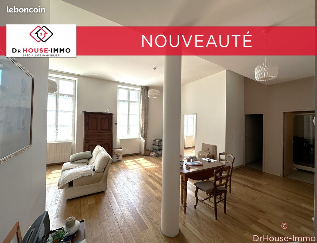 Appartement 3 pièces 83 m² · à Angoulême · 83 m² · 198 900 €