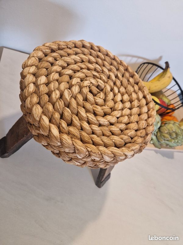 Tabouret AUDOUX MINET tripode (image 6)