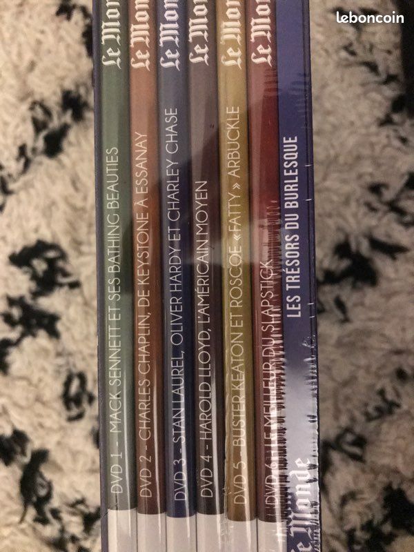Coffret DVD Les Trésors du Burlesque Le Monde neuf sous blister (image 1)