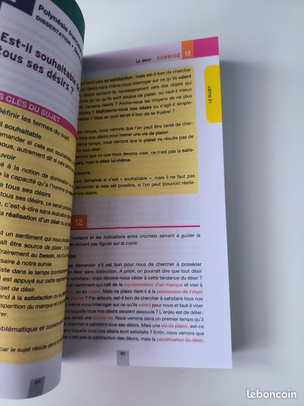Livre scolaire annabac philosophie sujet et corrigés terminale (image 13)