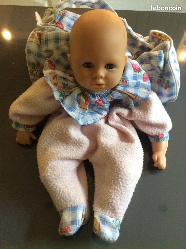 Bébé Vanille et son sac d’accessoires - Berchet (image 2)