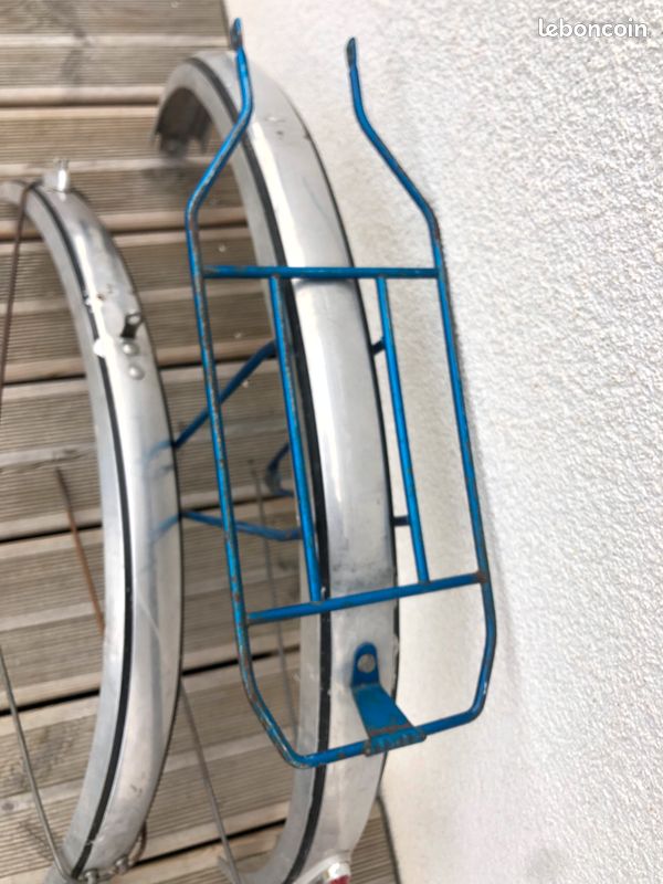 Garde-boue Avant Et Arrière Alu + éclairage + Porte-bagages - Pour Vélo Ancien Route