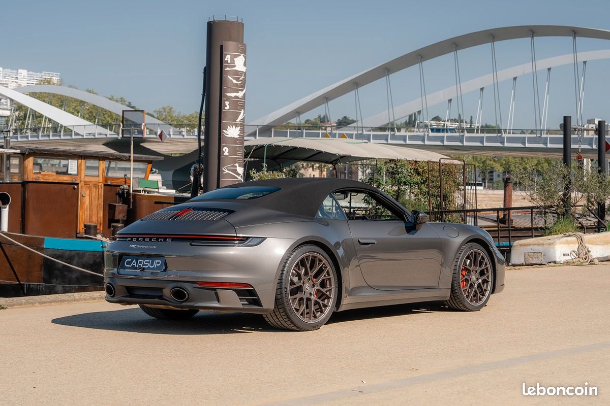 Porsche 911 Carrera 4S Cabriolet Type 992.1 PDK 450cv - 1ère main française (image 5)