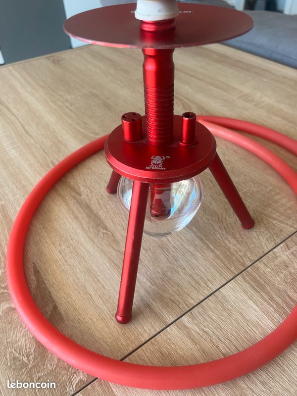 Chicha Kaya Shisha Tripod Rouge (image 4)