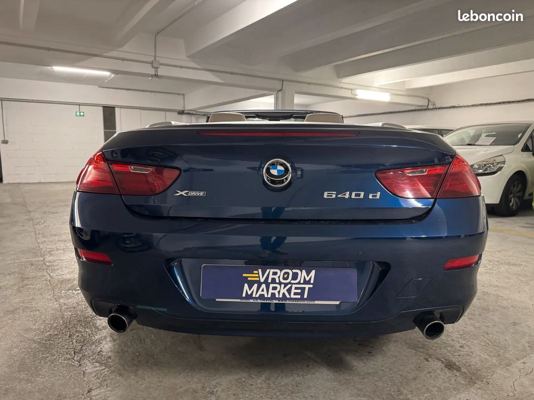 BMW Série 6 Cabriolet 3.0 D 313ch EXCLUSIVE - 2012 - 100 000 km - Suivi complet (image 4)
