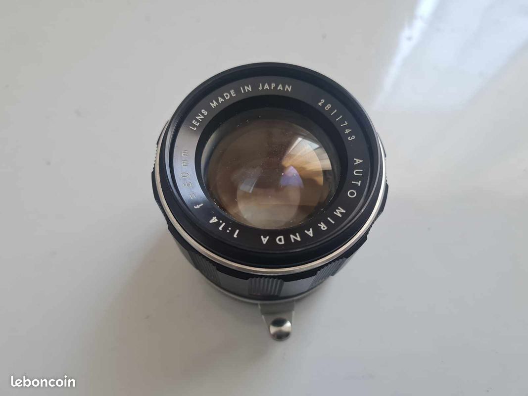 Objectif MIRANDA 50mm 1:1.4 Auto 2811743 - Photo, audio & vidéo