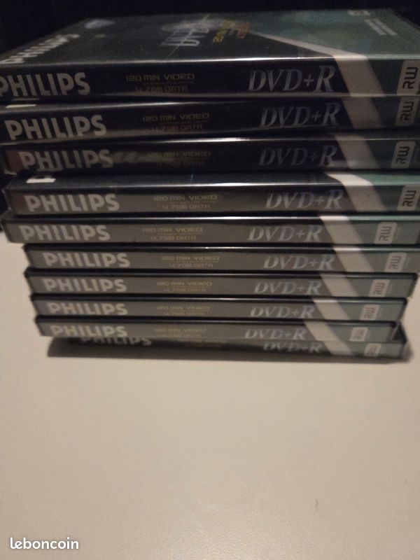 Lot de 10 dvd + R Philips (image 2)