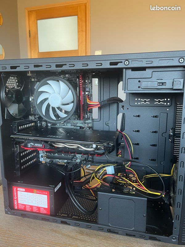 PC Gamer i5-7400 – GTX 1060 MSI Gaming X – 12 Go RAM – SSD + 1 To (image 3)