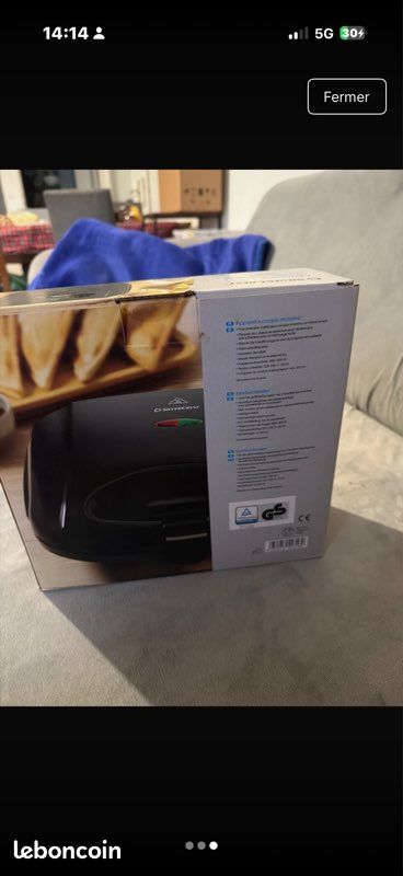 Machine à croque monsieur (image 1)