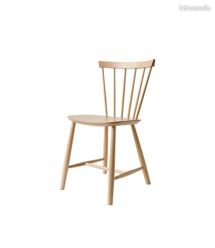 FDB Mobler J46 Beech Natural Chair (image 5)