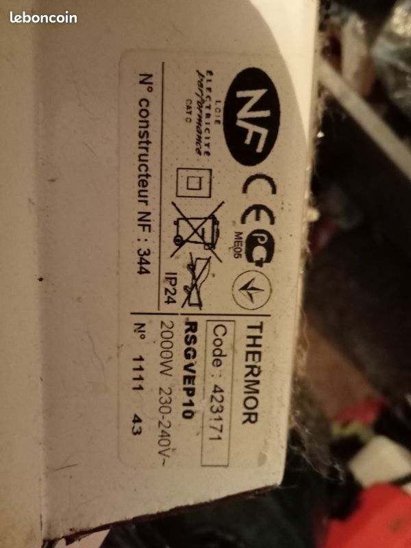 Radiateurs électriques (image 3)