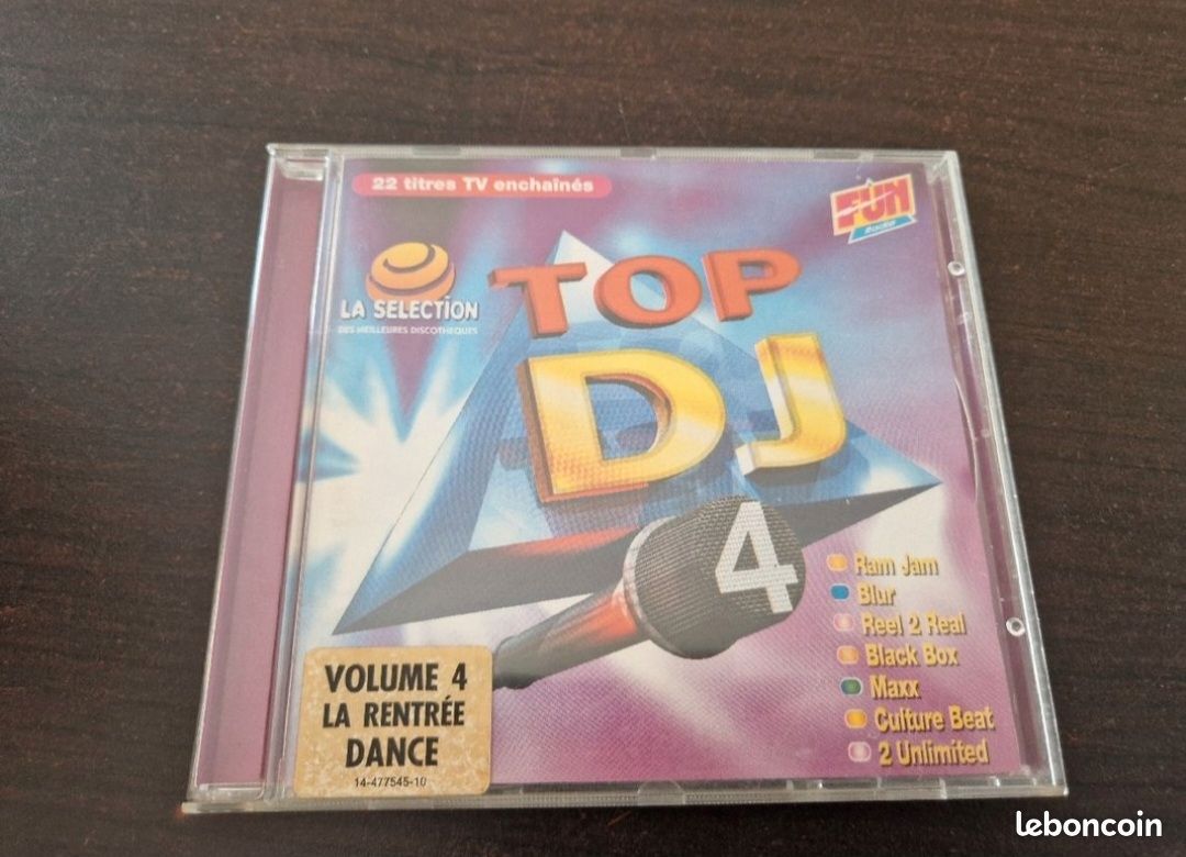 Cd compilation Top DJ volume 4 (image 1)