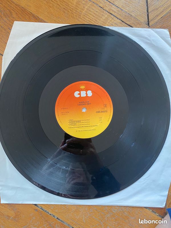 Vinyle - Harlow - Taking Off - CBS 84372 (image 6)
