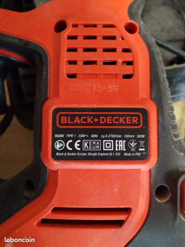 Scie scorpion Black et Decker (image 2)