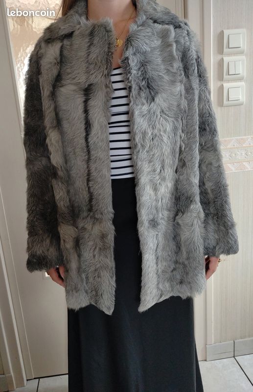 Veste vintage fourrure (image 5)