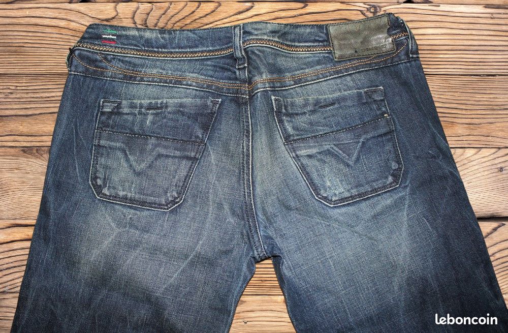 Jean Diesel Femme Lowky - Taille 40 - Bleu - Occasion Très Bon état