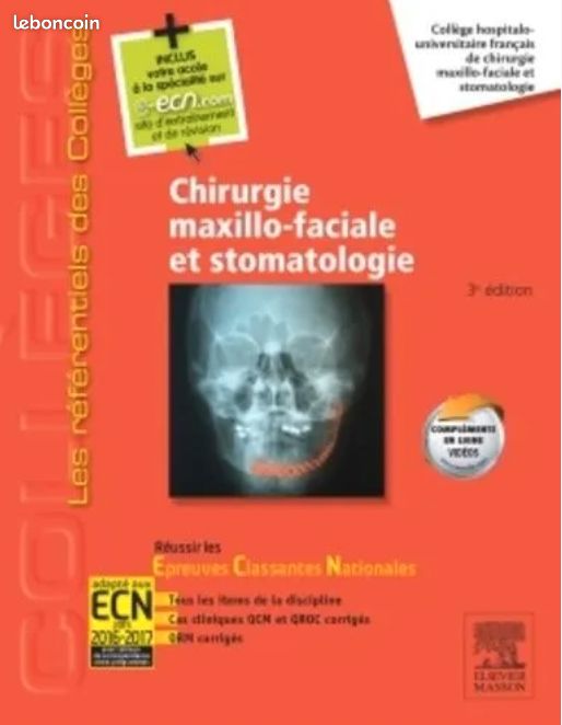 Chirurgie maxillo-faciale et stomatologie - Collège des enseignants (image 1)