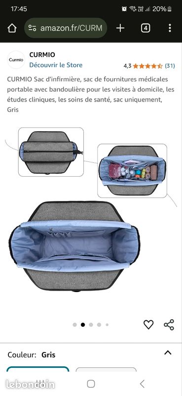 Sac d'infimière Accessoires Bagagerie