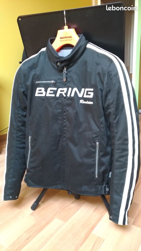 Blouson moto BERING Scalp noir Taille M (image 1)