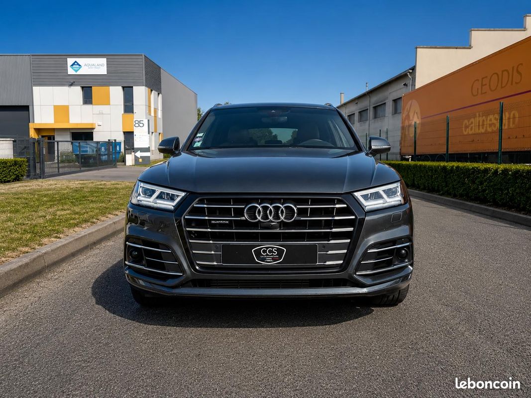 AUDI Q5 II (2) 55 TFSIE 367 ch S LINE QUATTRO S TRONIC 7 - Deuxième main - Entretien AUDI complet - Bang&Olufsen - Sièges chauffants AV/AR (image 2)