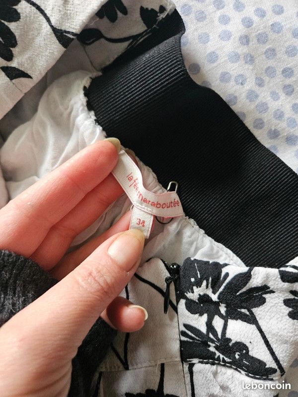 Jupe la fée maraboutée taille 34 (image 2)