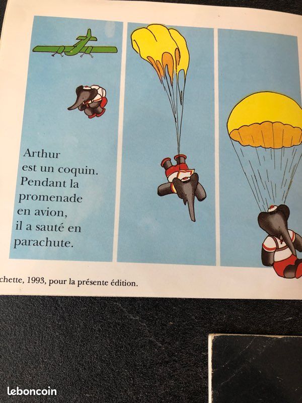 Trois. Petits livres. Babar (image 4)