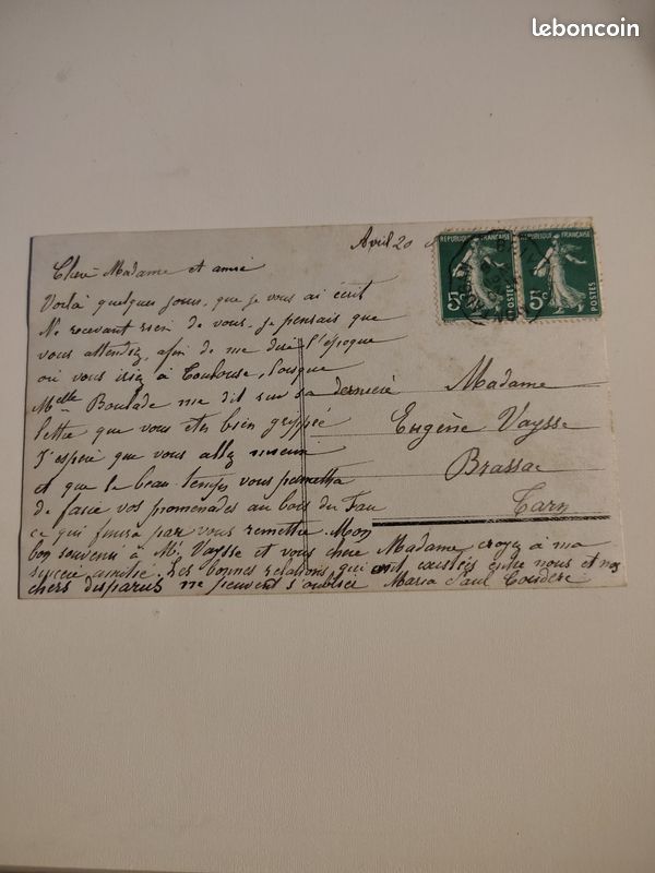 Carte postale ancienne (image 2)