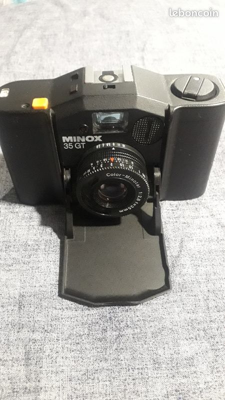 MINOX 35 GT Appareil Photo Argentique 35mm Avec Pile - Fonctionne Parfaitement