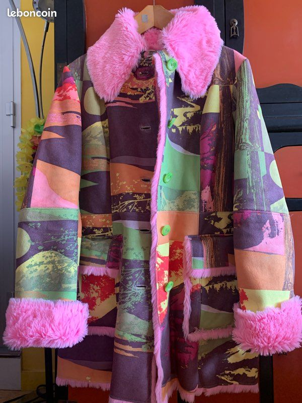 SUPERBE Manteau Custo Barcelona - Taille 38/42 - Occasion En Très Bon état