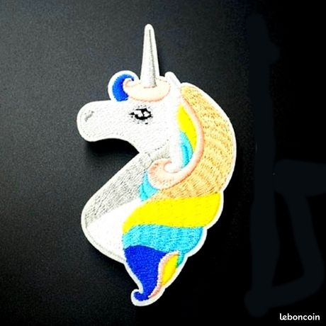 20 Patchs Thermocollants Licorne & Formes – Brillants, Pour T-shirts, Jeans, Sacs, Déco DIY