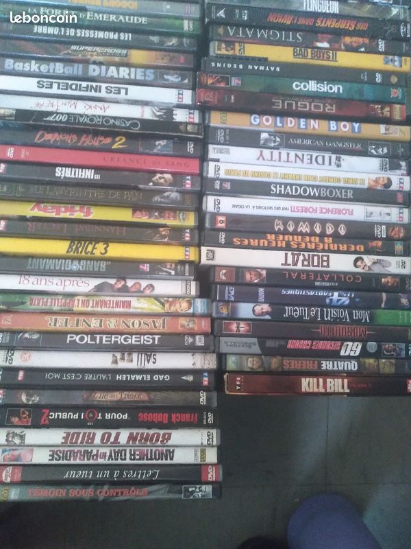 Dvd en lot 40 euros ou unité à 20 centimes (image 3)