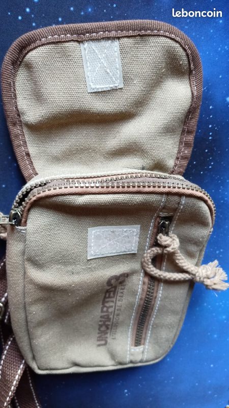 Pochette Bandoulière Uncharted 3 PlayStation - Sacoche Neuve, Origine Chine, Collector Gaming