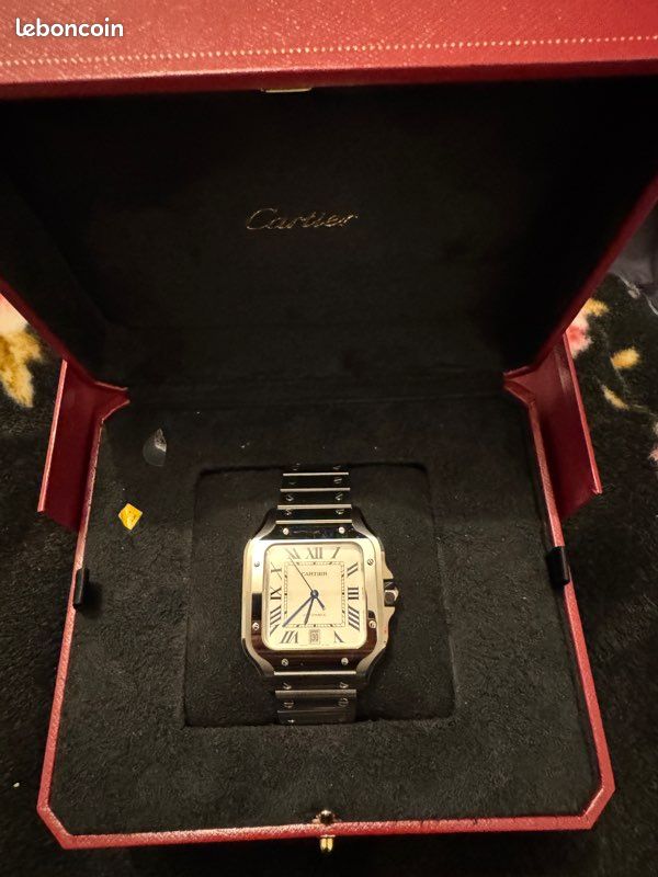 Cartier Santos xl acier 2025 (image 4)
