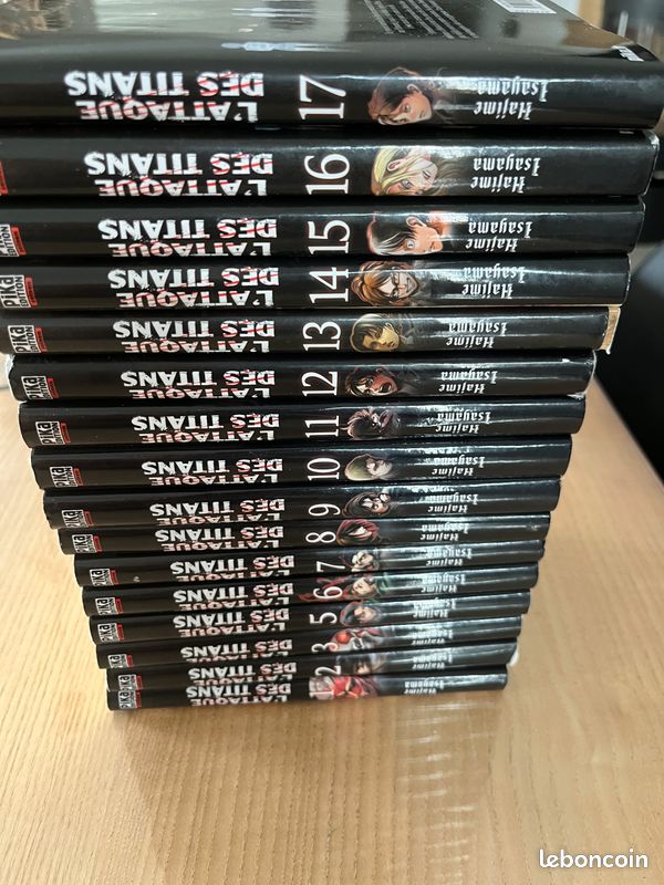 Manga L'attaque des TITANS (image 1)