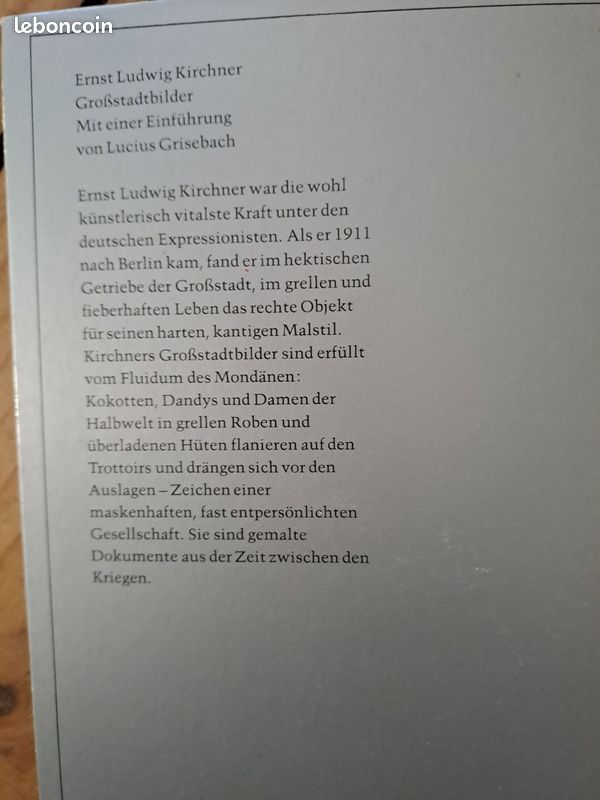 Ernst Ludwig Kirchner : "Großstadtbilder" (image 2)