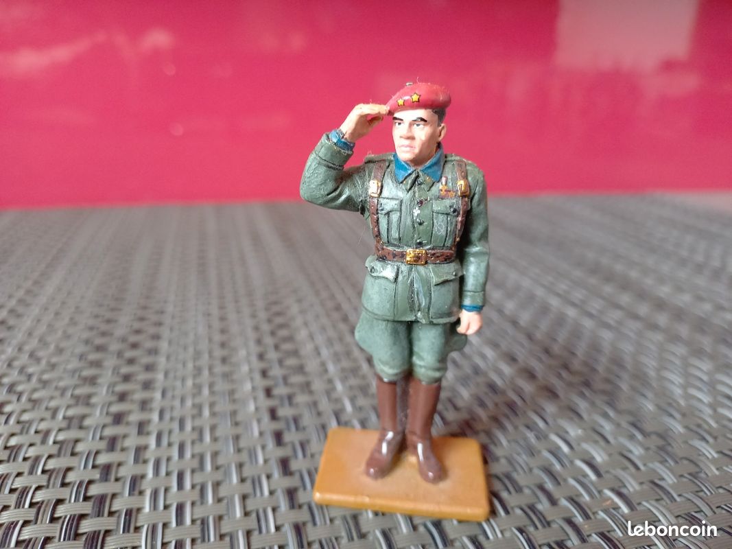 Figurine Soldat De Plomb - Légionnaire Du 1er BEP, 1950 - Collection Hachette
