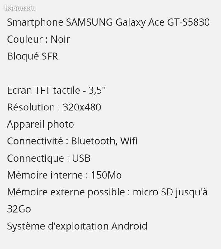 Téléphone samsung galaxy (image 7)