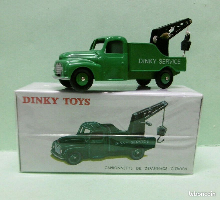 Citroen U23 camionnette de dépannage Vert Dinky Toys 35A Atlas F Neuf ...