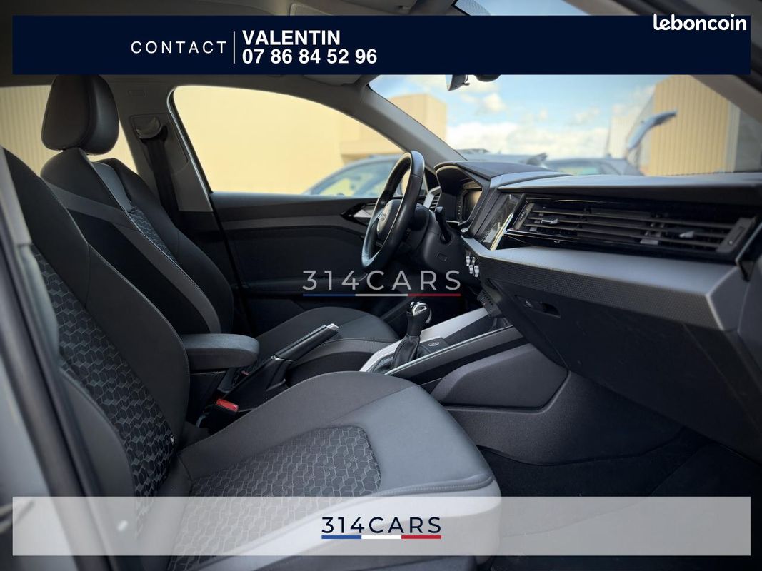 AUDI A1 Sportback 1.0 25 TFSI 95 - BV S-Tronic Advanced - Garantie 6 Mois (image 5)