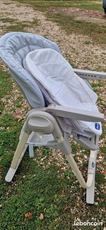Chaise haute Chicco blanche (image 3)
