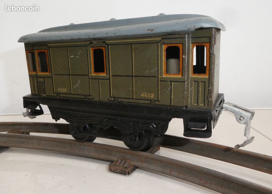 Ancien Wagon JEP En Tôle – Wagon Ferroviaire Vintage à Collectionner