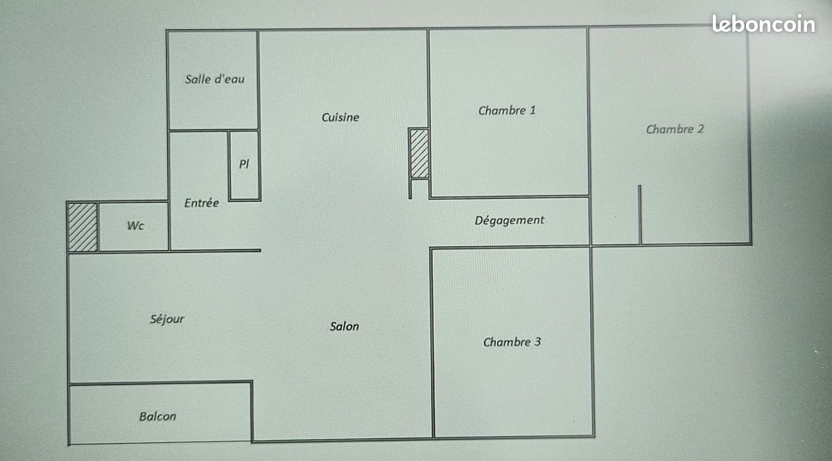 Appartement 4 pièces 78 m² · à Besançon · 78 m² · 179 000 €