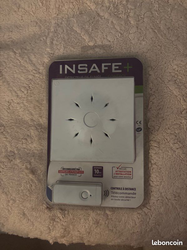 Détecteur de fumée INSAFE+ Nexelec (autonomie 10 ans) (image 1)