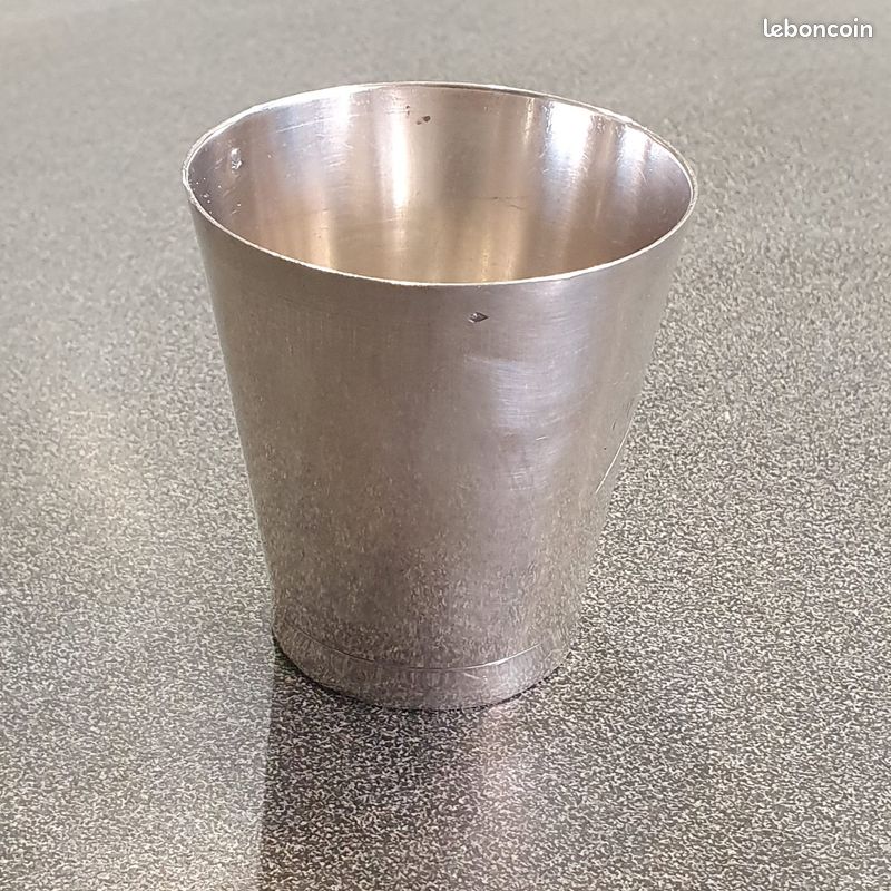 Timbale En Argent Massif Minerve – Vintage, Fabrication 1850-1899