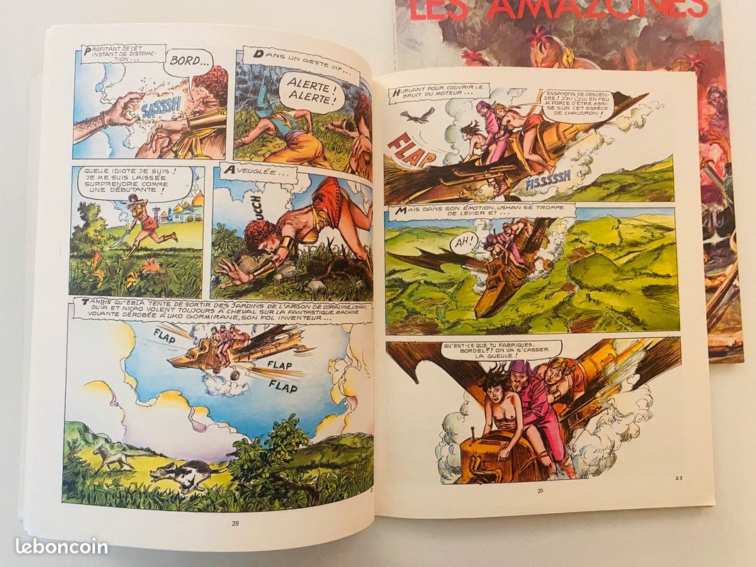 BD ELVIFRANCE présente LES AMAZONES 1 et 2 1982 par Ciriello et cavedon (image 9)
