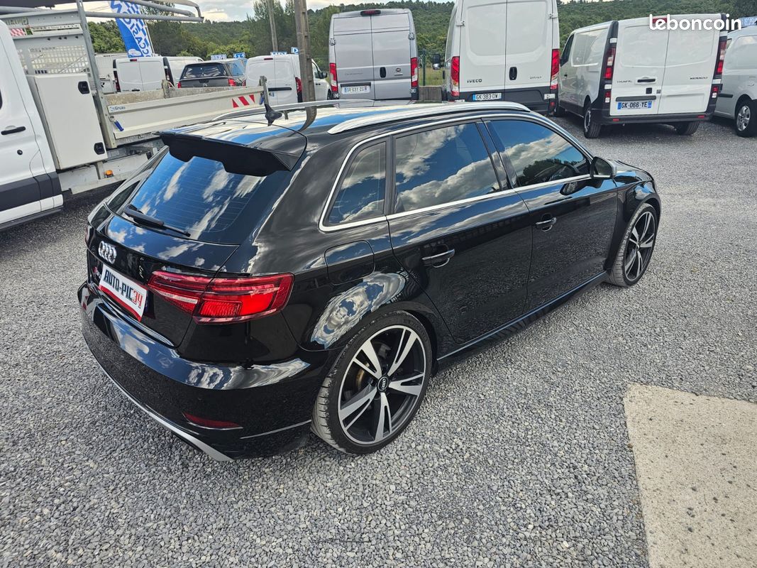 Audi RS3 Sportback 2.5 TFSI 400 Quattro S tronic – Full Black – État exceptionnel (image 2)
