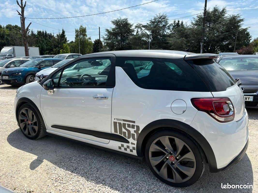 Citroën DS3 RACING TURBO 1.6 207CV BVM6 AVEC 87 000KM VENDUE 9990e ENTIEREMENT REVISEE ET GARANTIE (image 3)