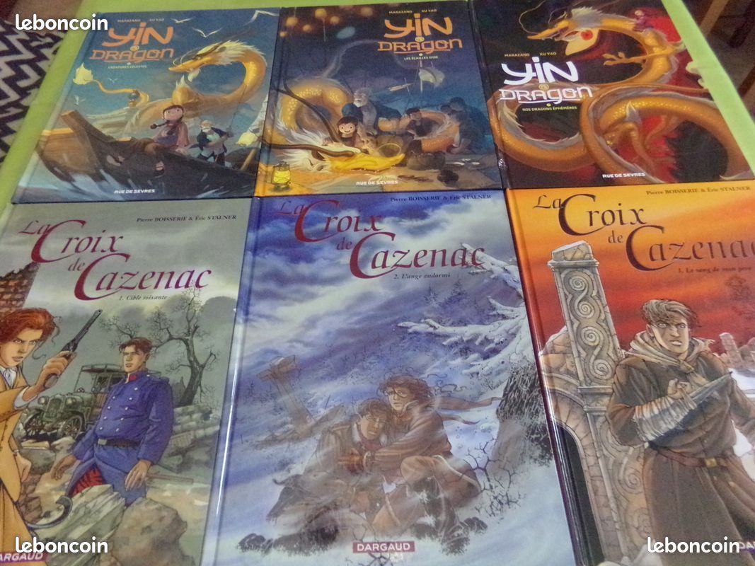 Neuves LE COMBAT ORDINAIRE-comme un garcon-LES CAMPBELL-la croix de cazenac-YIN DRAGON-master-LES AVENTURE EXRAORDINAIRE D'ADELE BLANC-SEC (image 3)